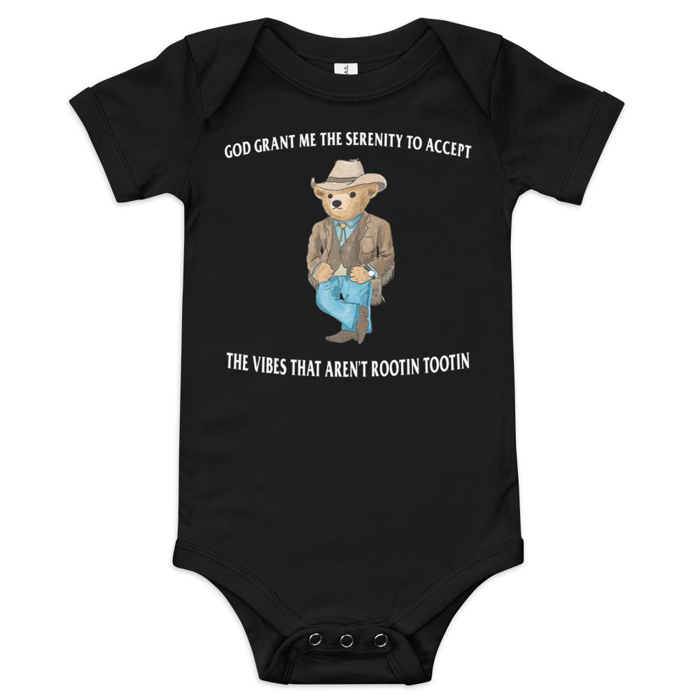 Serenity Bear Baby short sleeve one piece