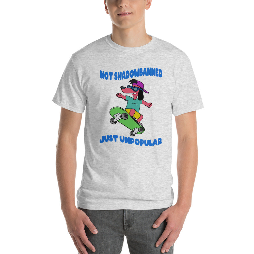 Not Shadow Banned Short Sleeve T-Shirt