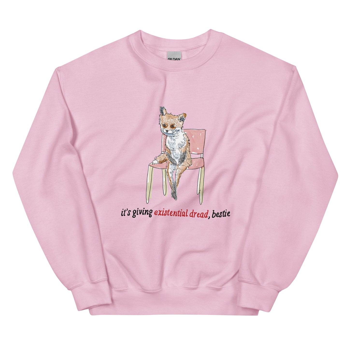 Existential Dread Meme Unisex Sweatshirt