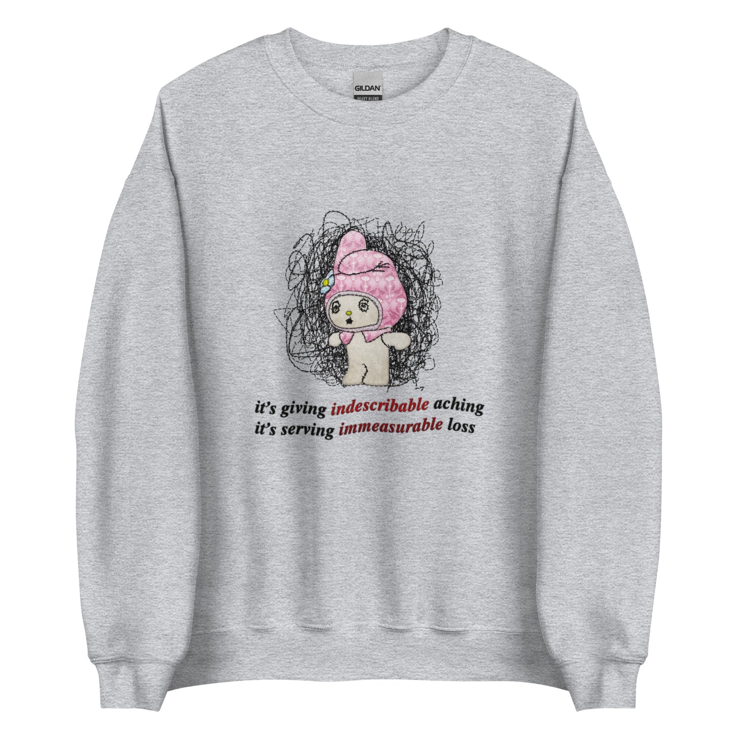 Giving/Serving Loss Unisex Sweatshirt (Not Embroidered)
