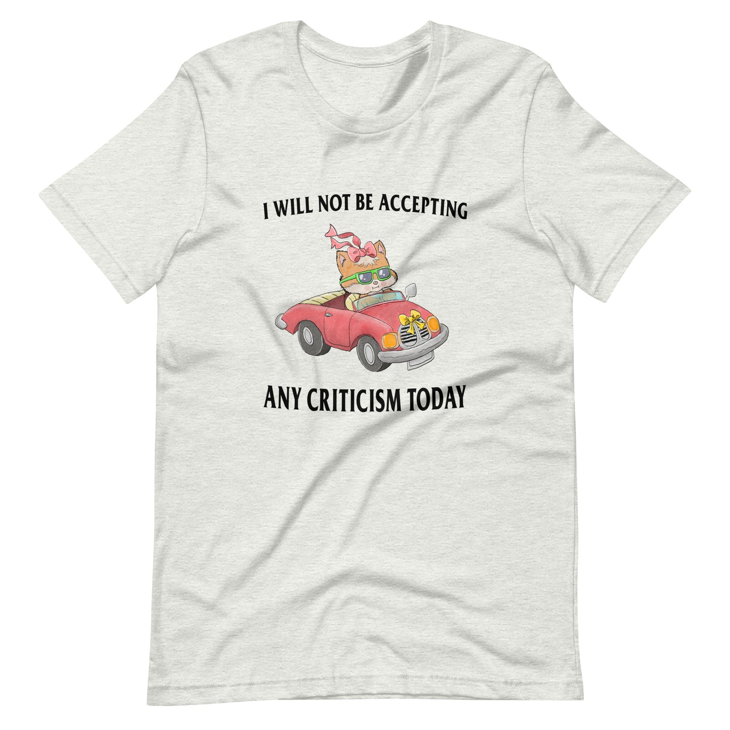 No Criticism Unisex t-shirt