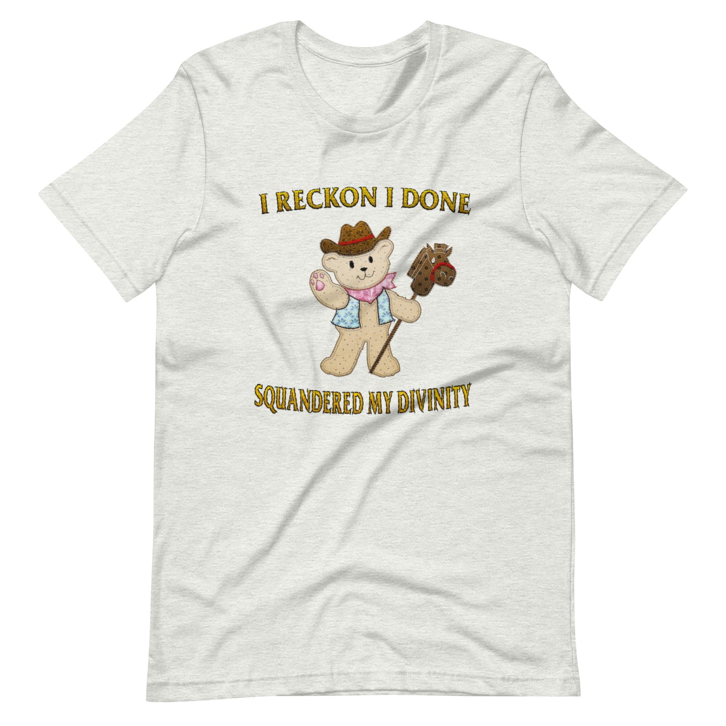 Squandered Divinity (Not Embroidered) Unisex t-shirt