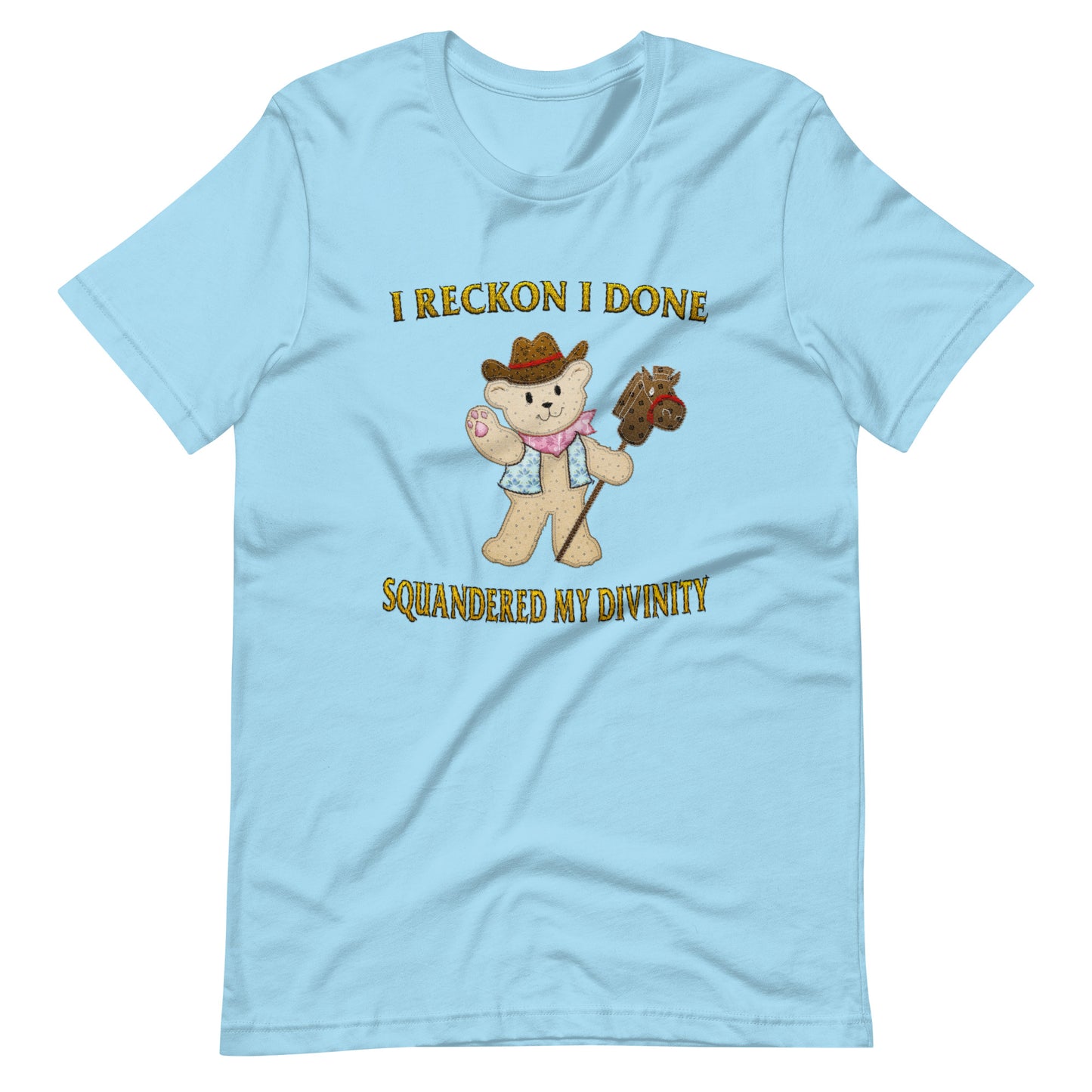Squandered Divinity (Not Embroidered) Unisex t-shirt