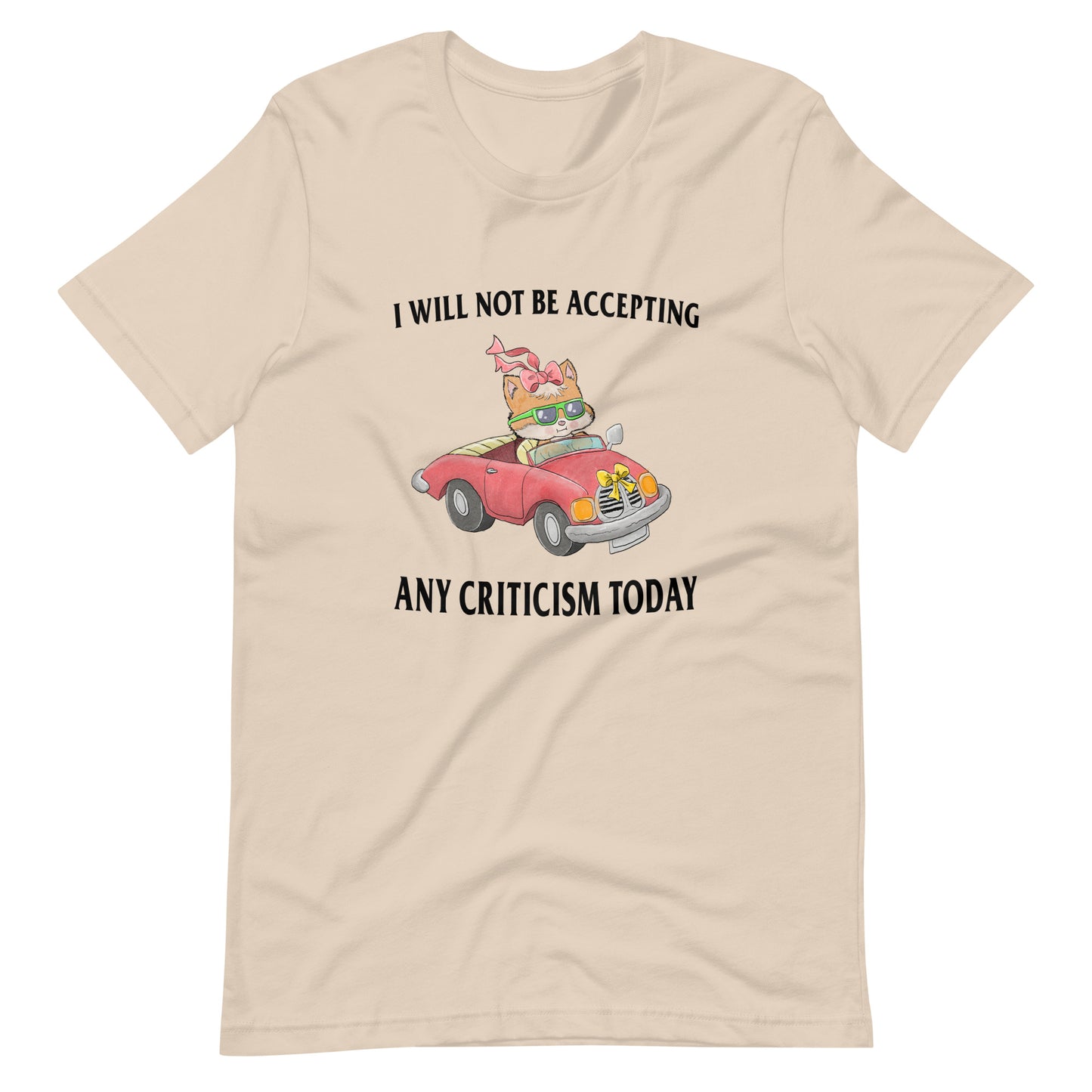 No Criticism Unisex t-shirt
