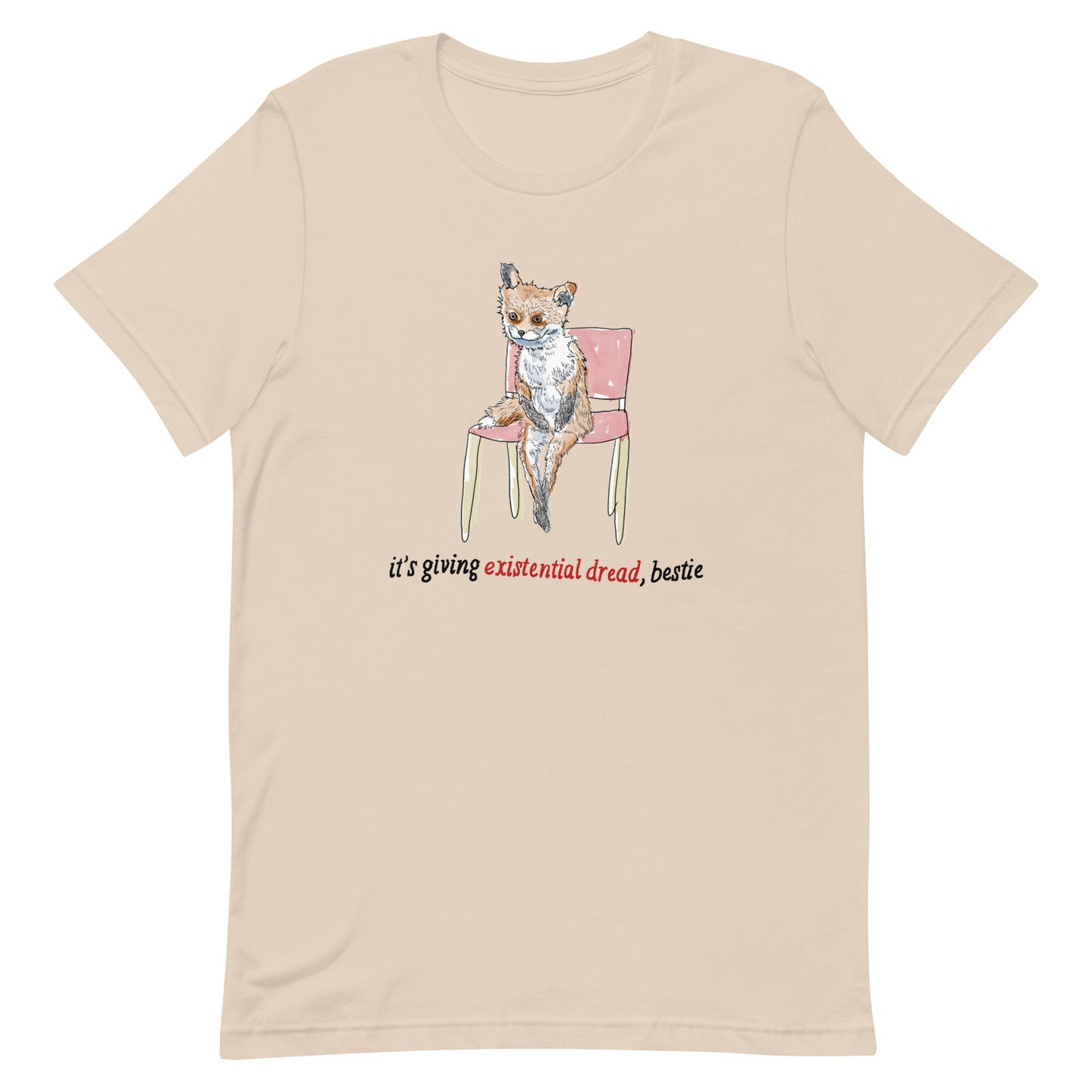 Existential Dread Unisex t-shirt (Bella+Canvas Shirt)