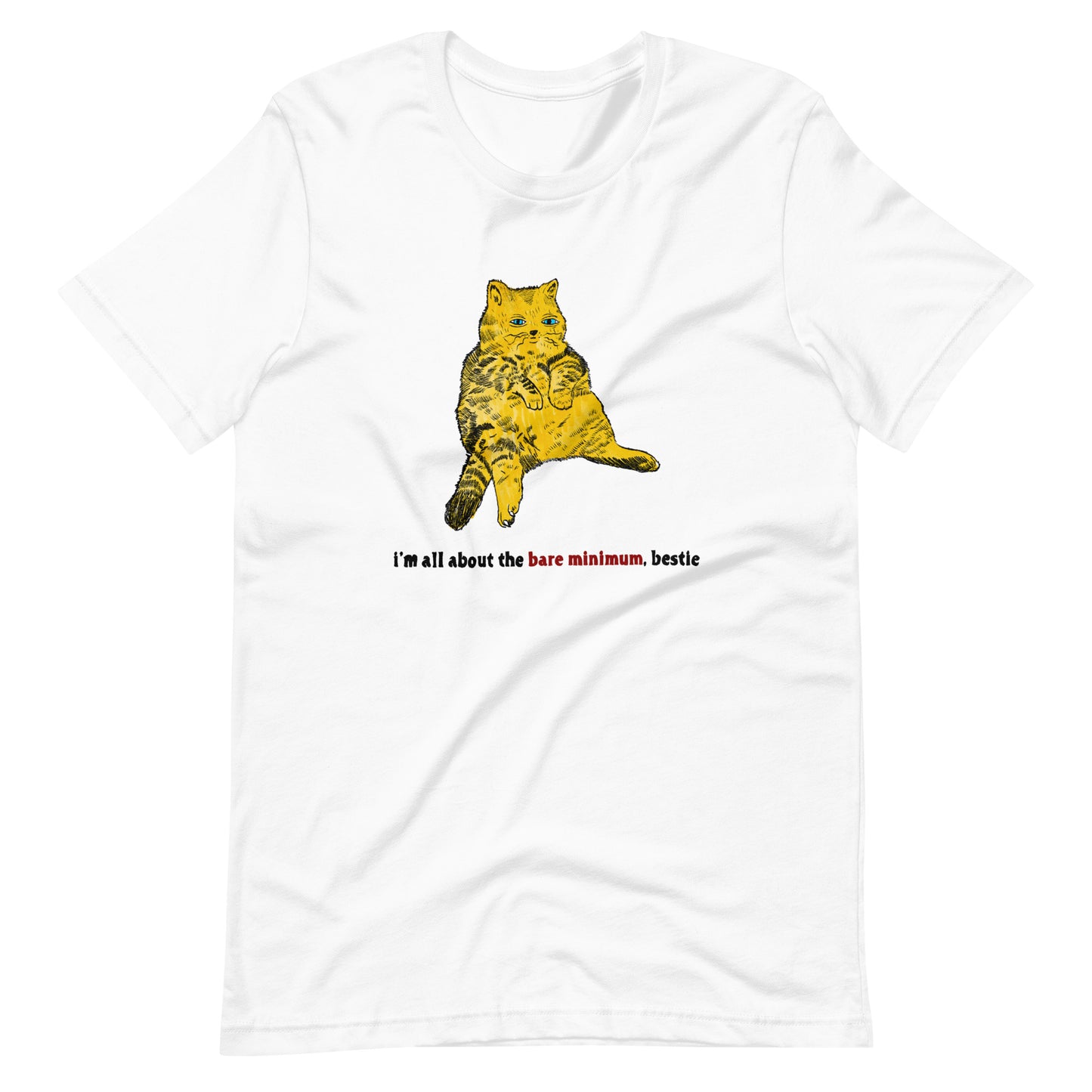 Bare Minimum Unisex t-shirt