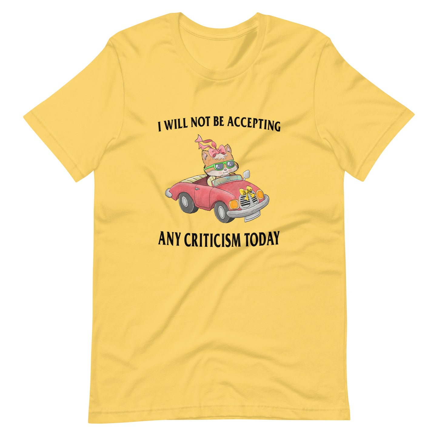 No Criticism Unisex t-shirt