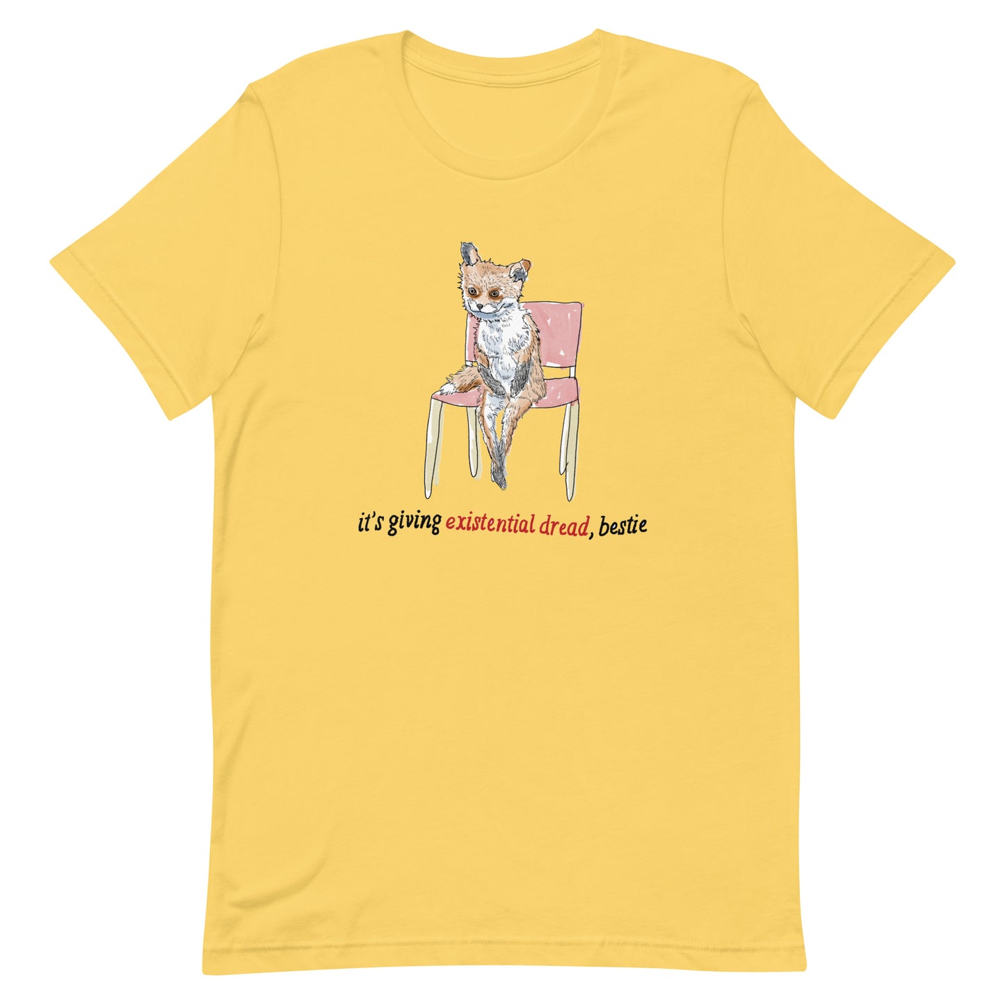 Existential Dread Unisex t-shirt (Bella+Canvas Shirt)