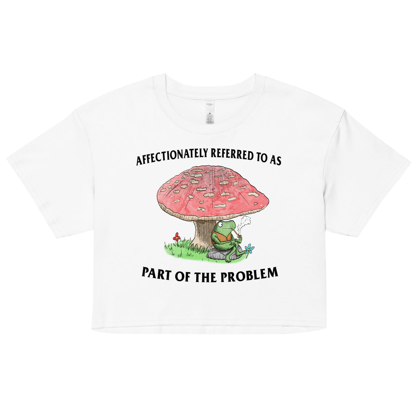 Part of the Problem Women’s crop top