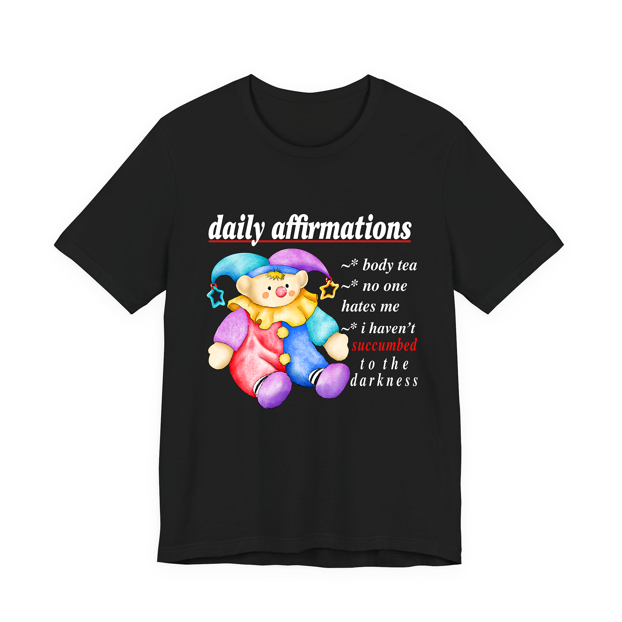 Affirmations Black Tee