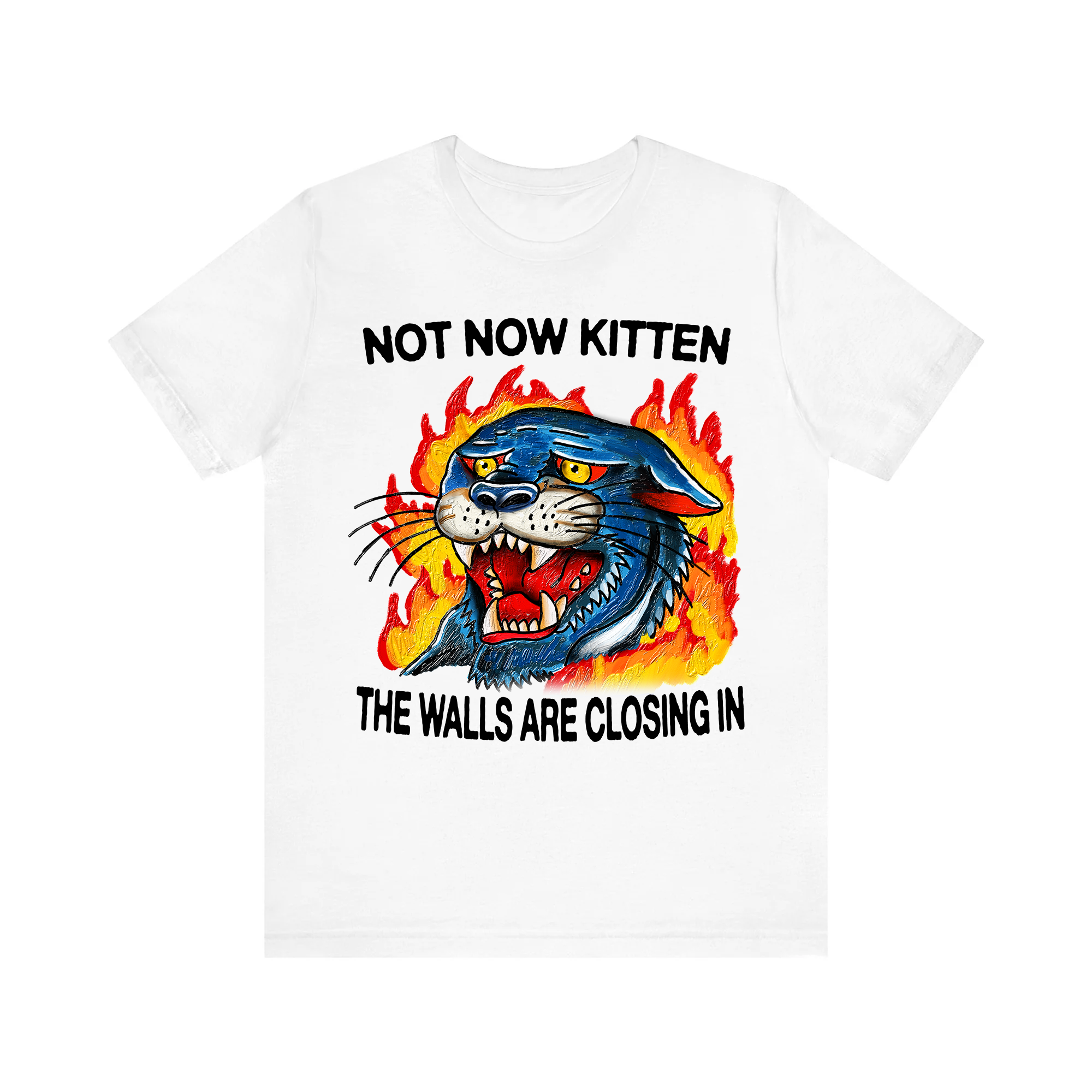 Not Now Kitten Tee