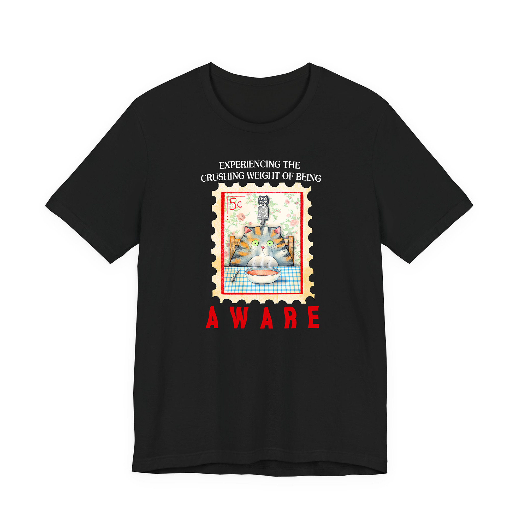 Being Aware Black Tee
