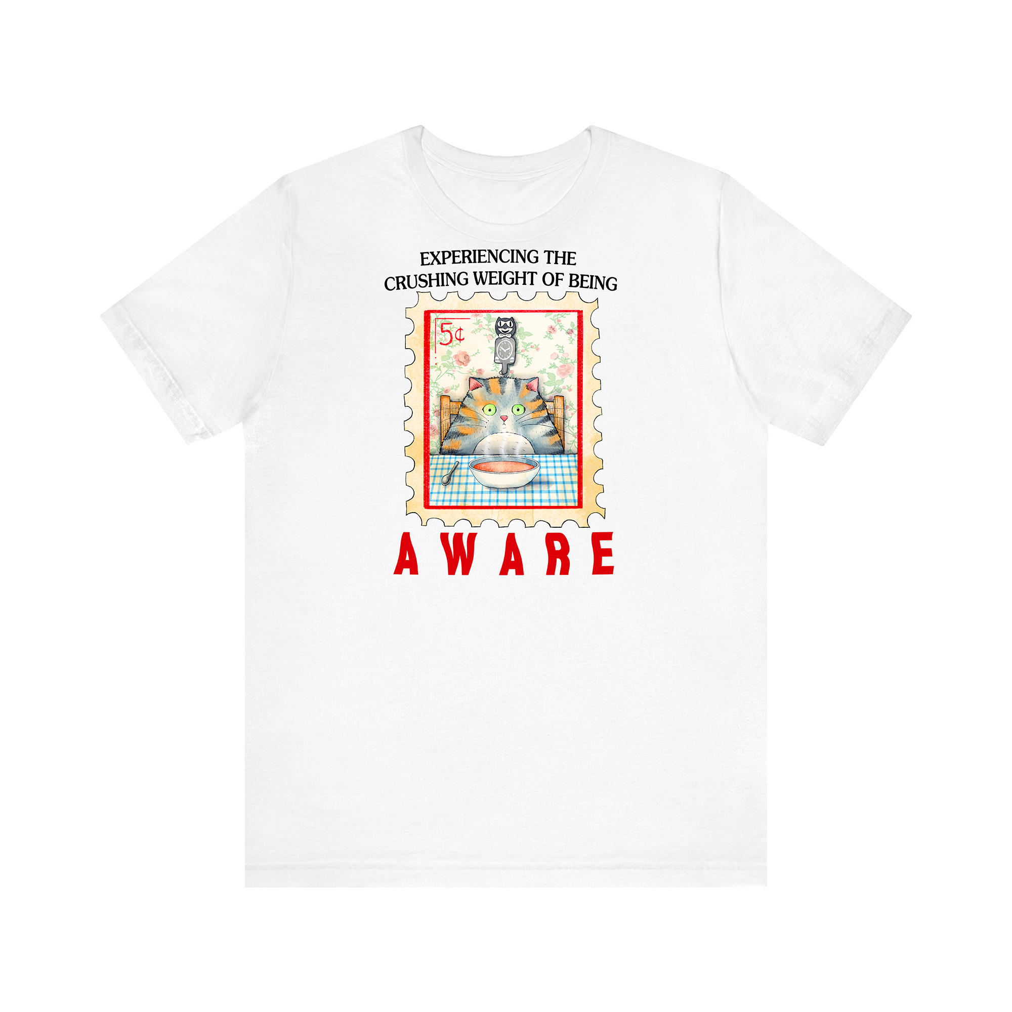 Being Aware White Tee