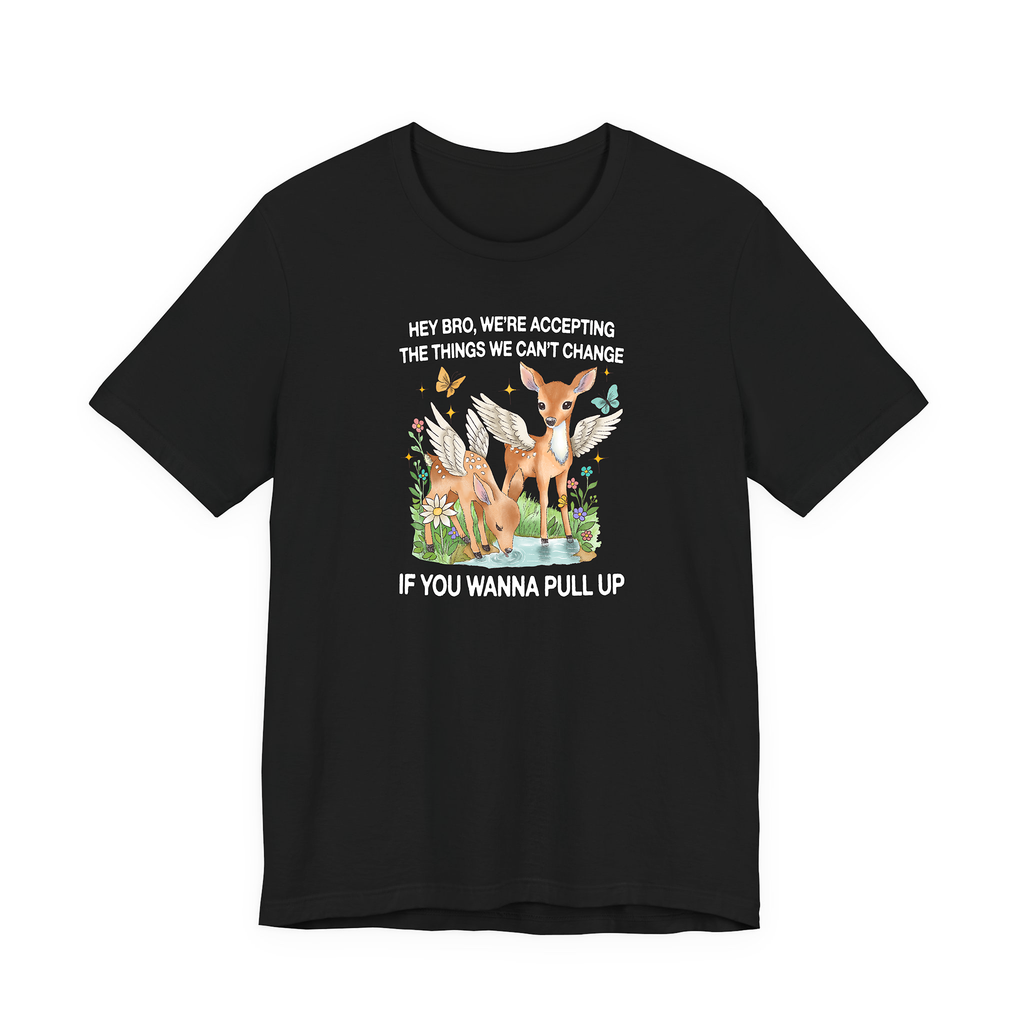 Can't Change Black Tee