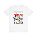 Chill Birds White Tee