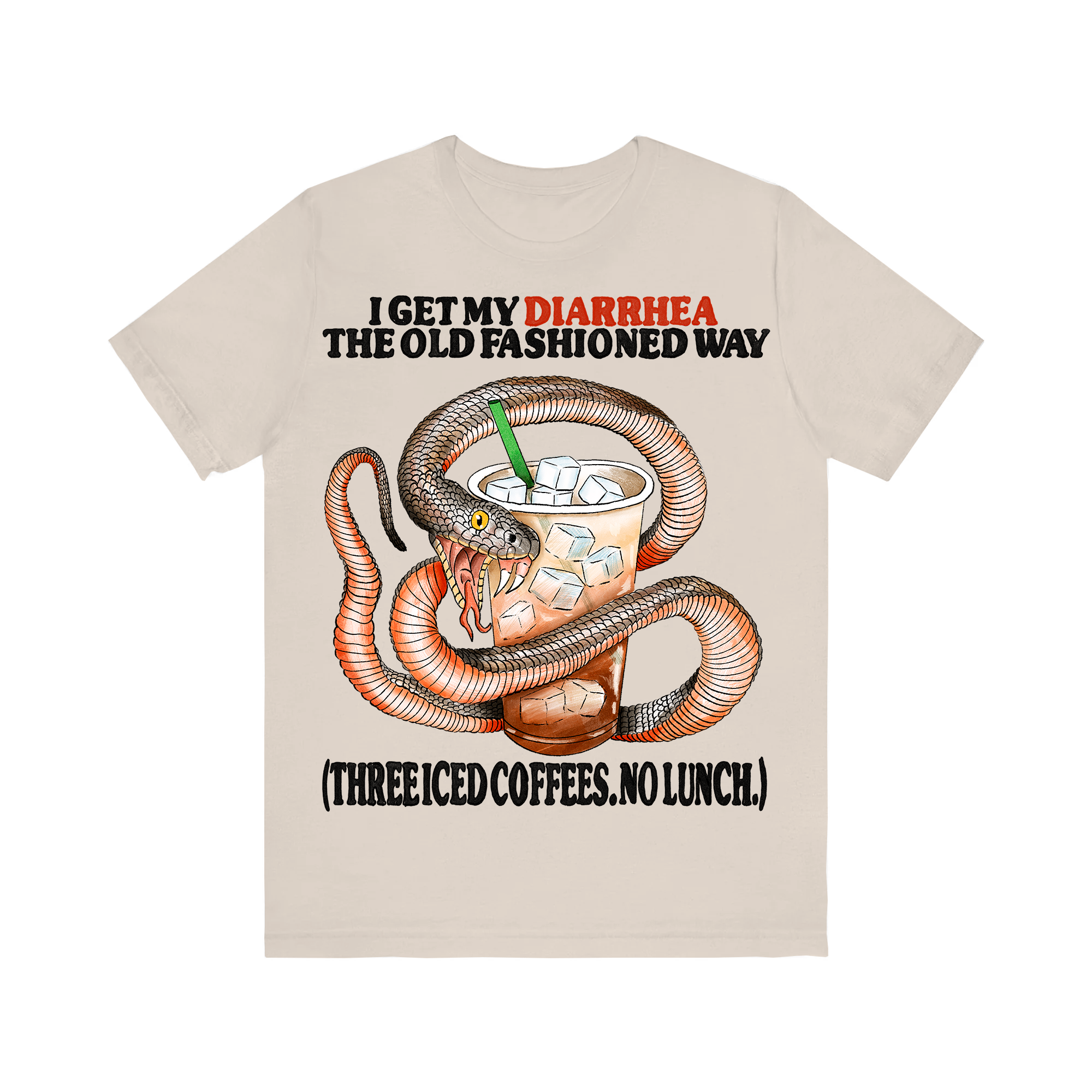 Three Iced Coffees Tee