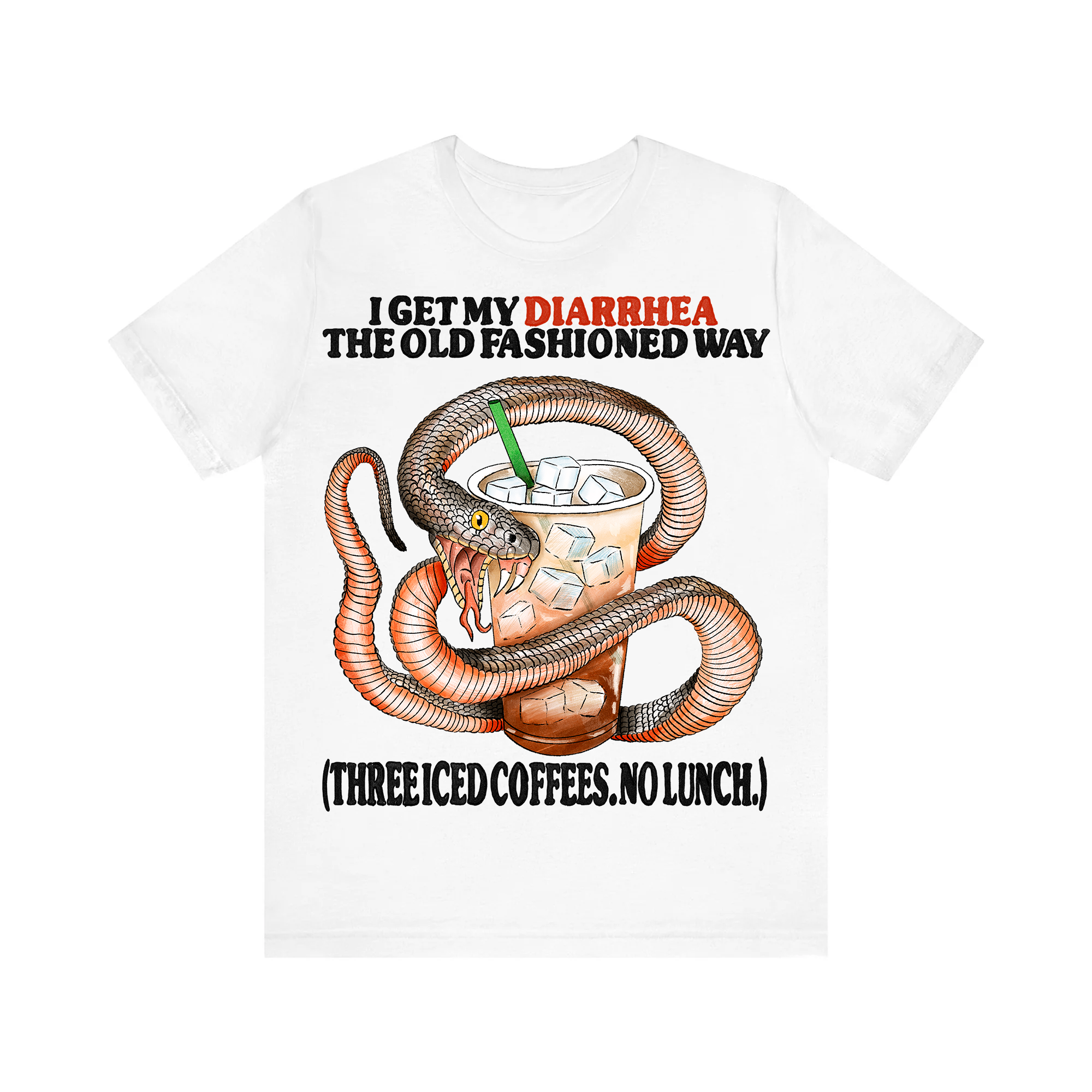 Three Iced Coffees Tee