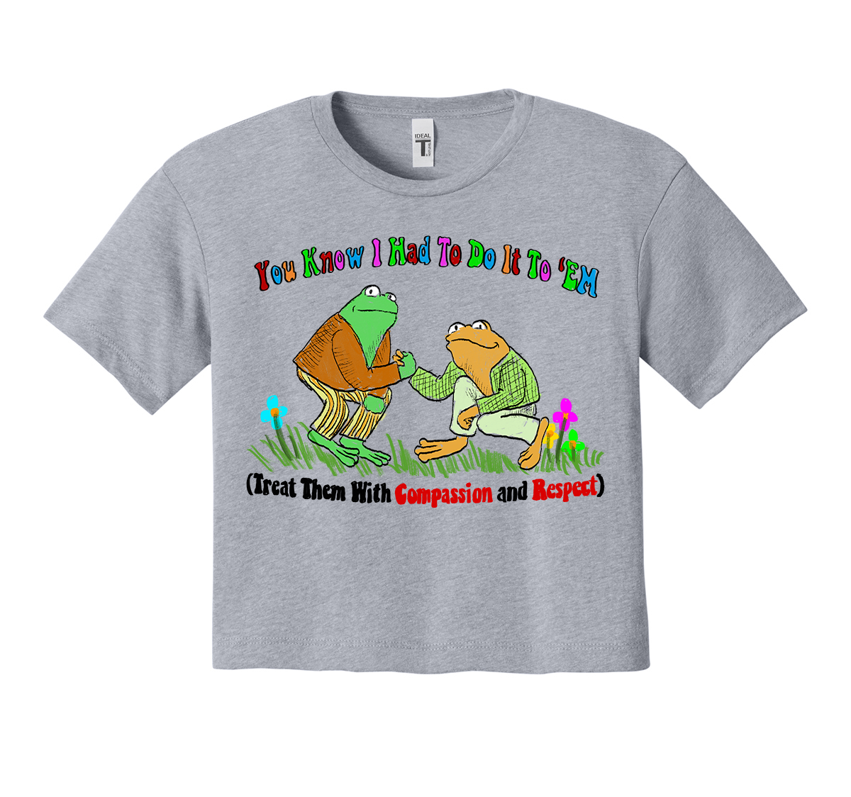 Compassion and Respect Crop Top