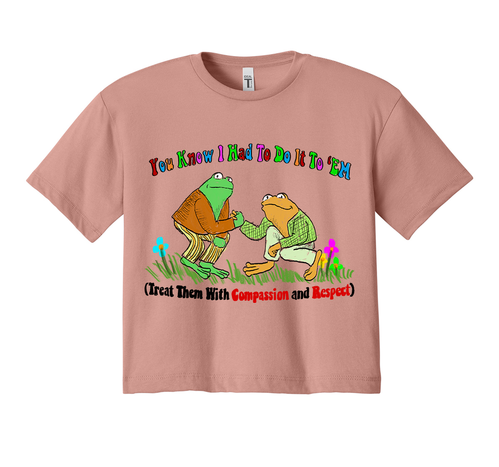 Compassion and Respect Crop Top