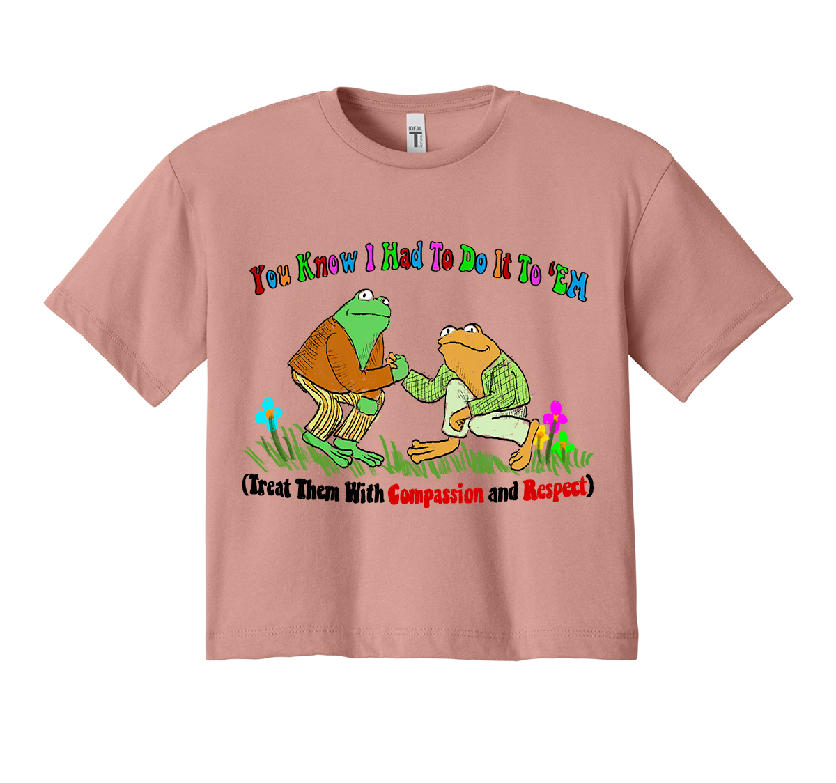 Compassion and Respect Crop Top