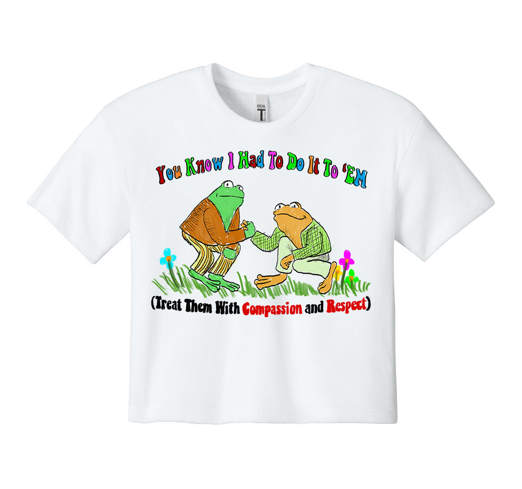 Compassion and Respect Crop Top