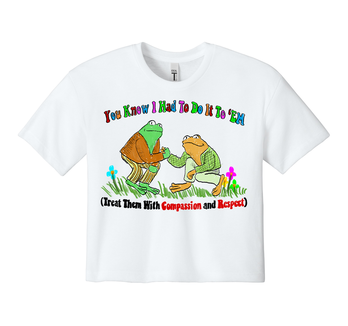 Compassion and Respect Crop Top
