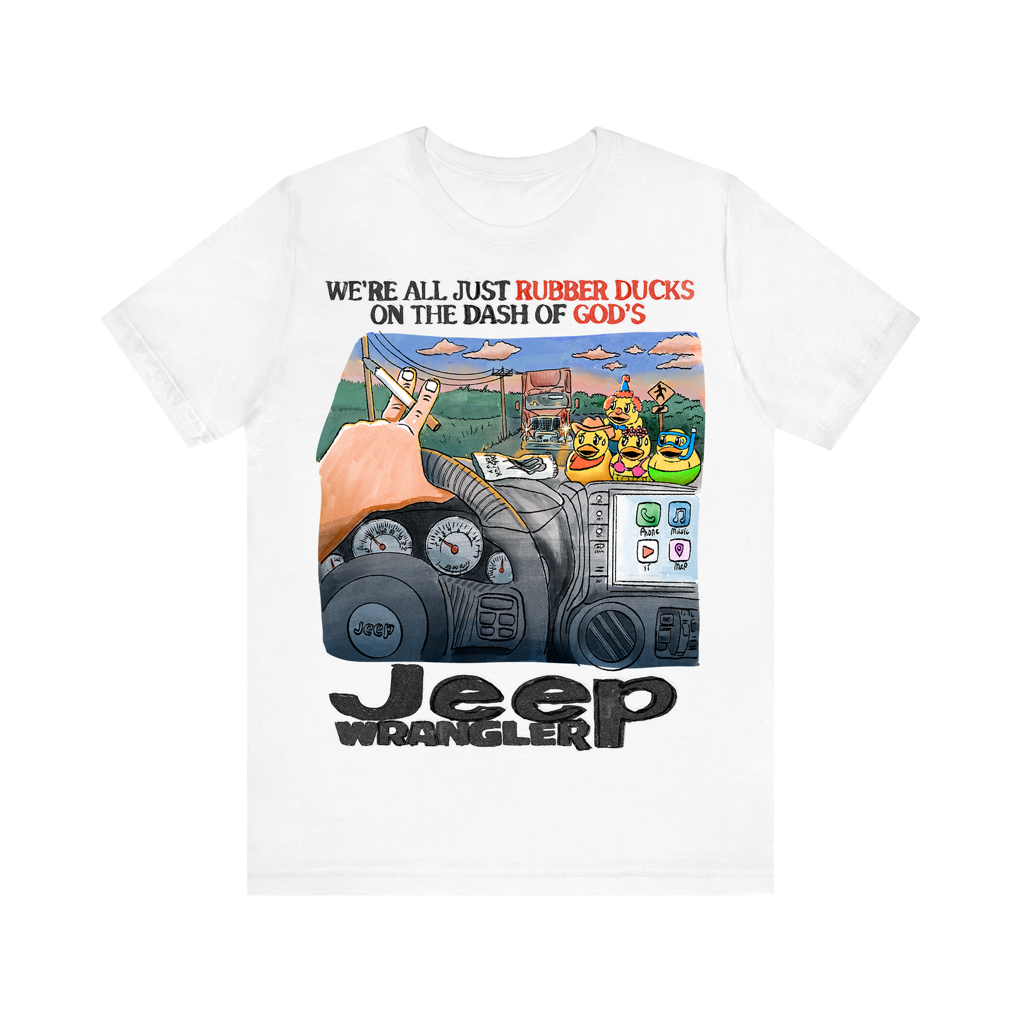 Dashboard Ducks Tee