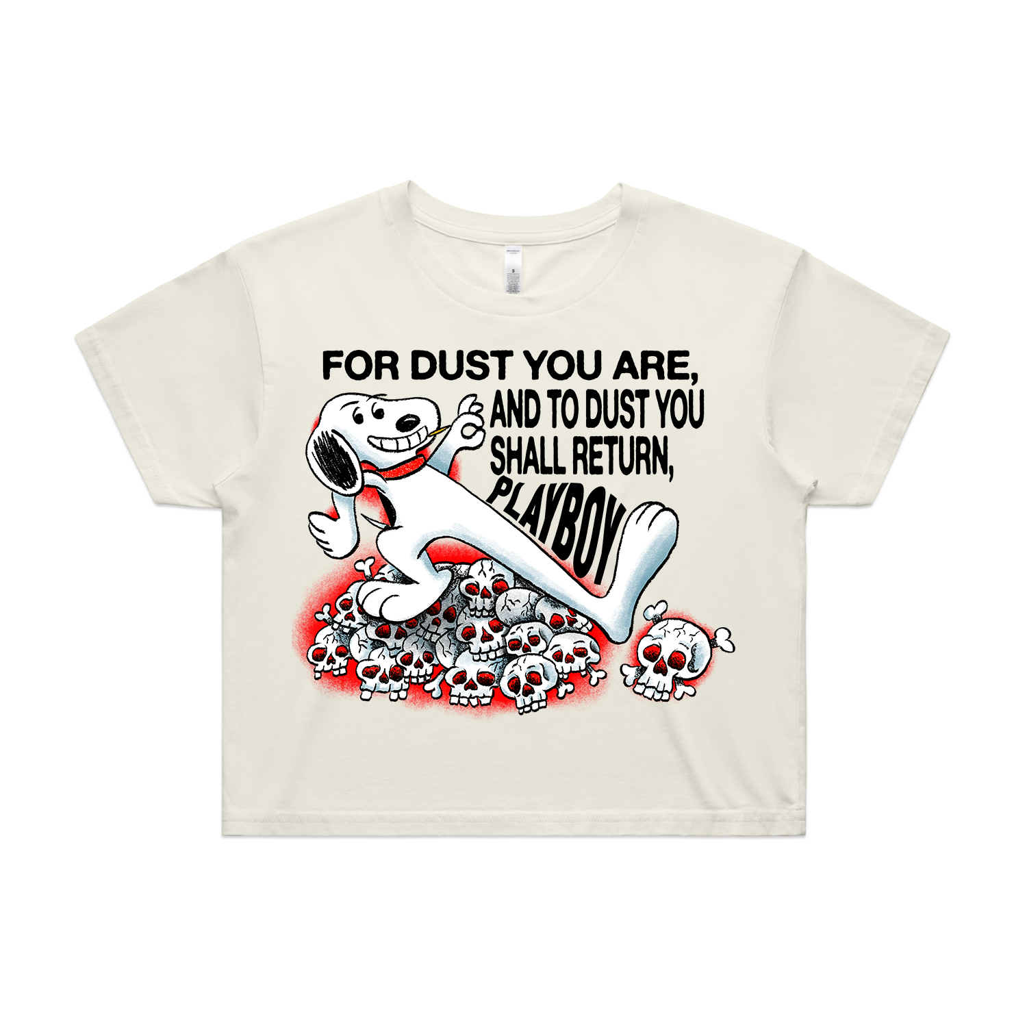 For Dust You Are Crop Top