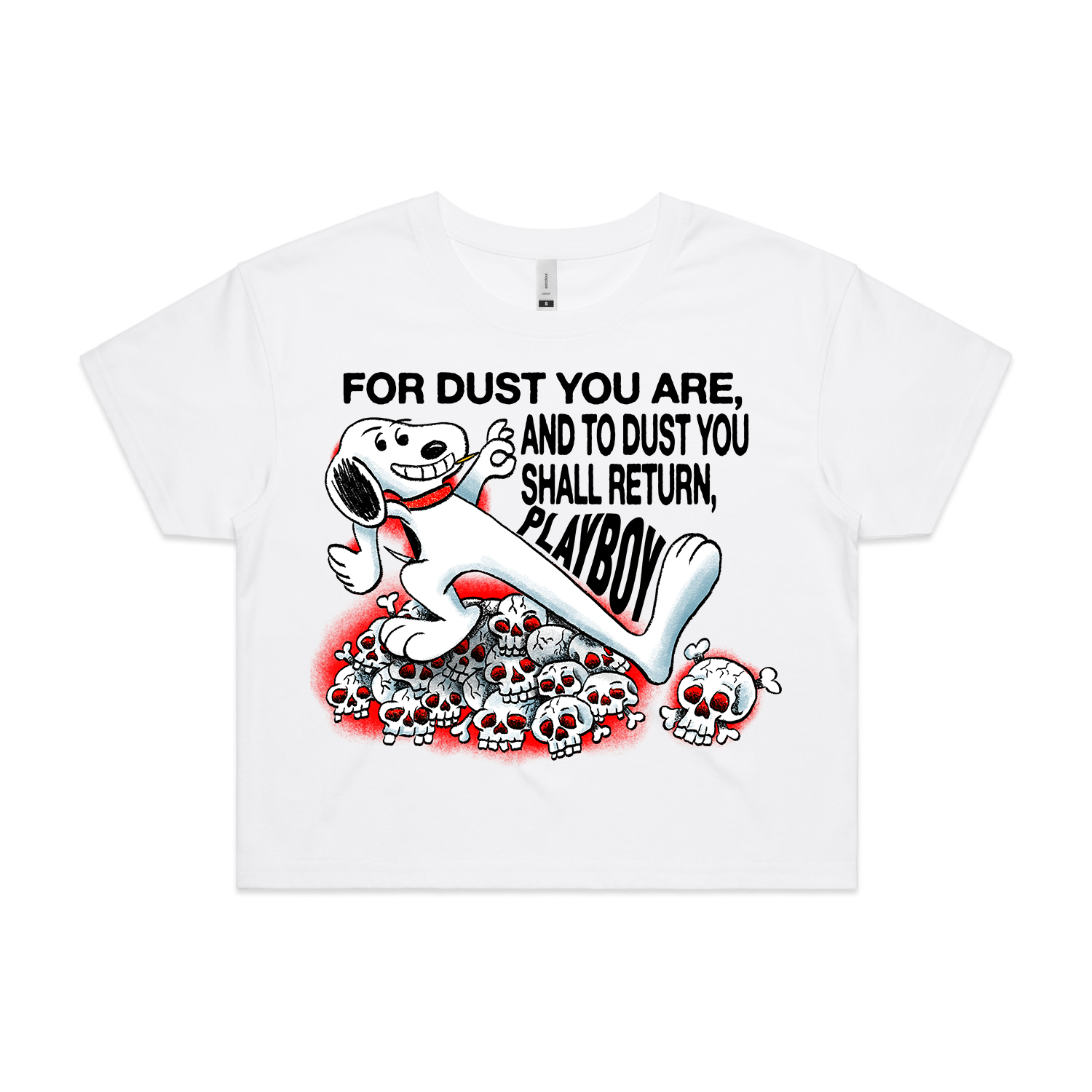 For Dust You Are Crop Top
