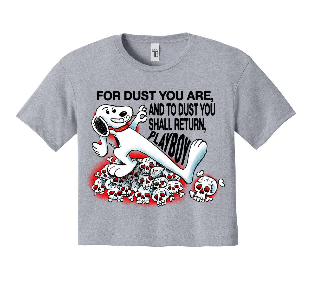 For Dust You Are Crop Top