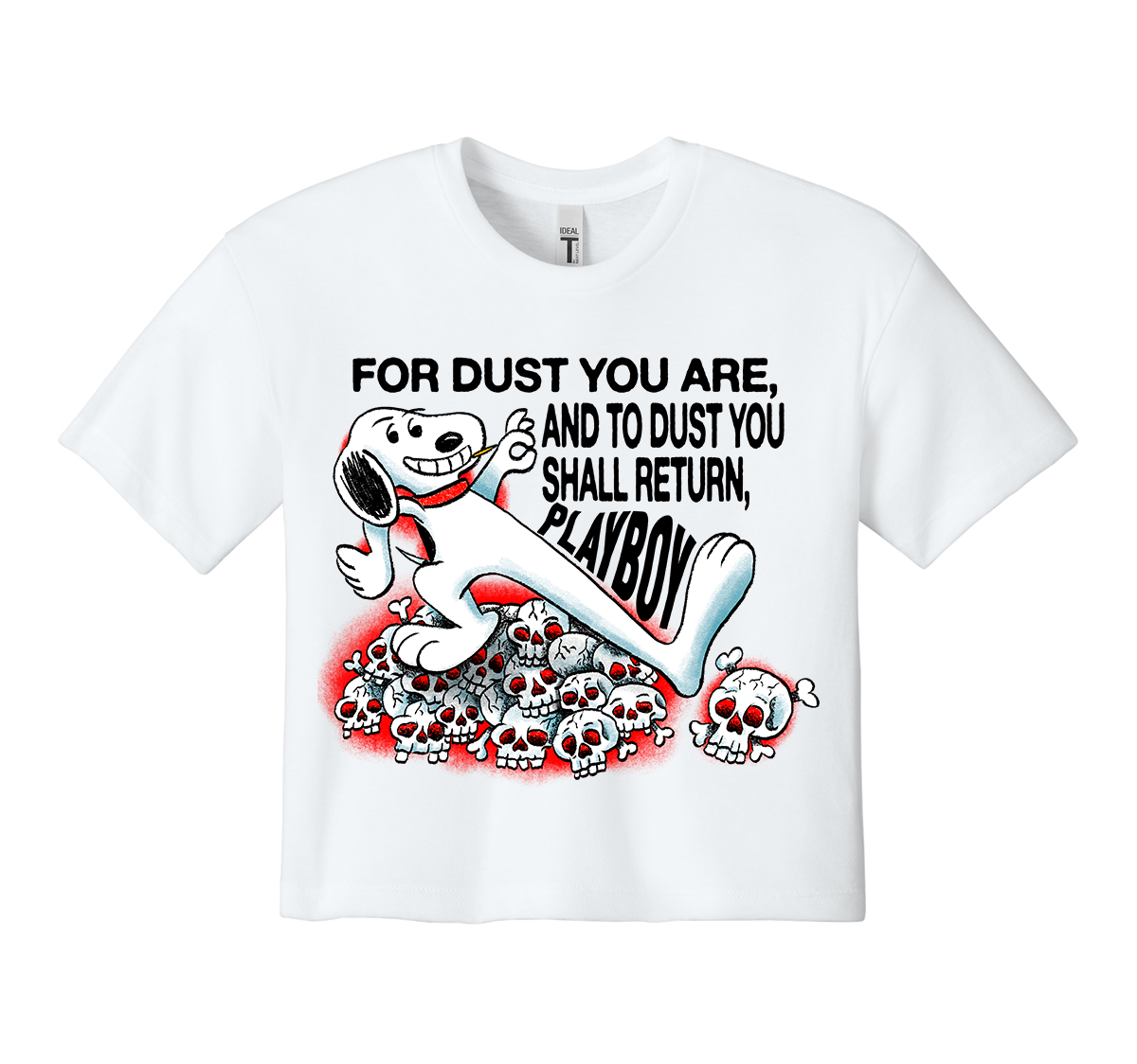 For Dust You Are Crop Top