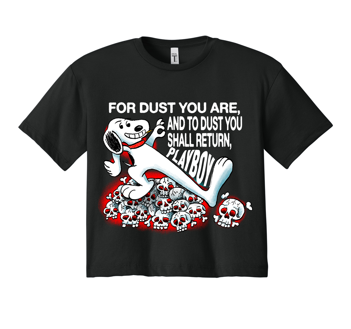 For Dust You Are Crop Top