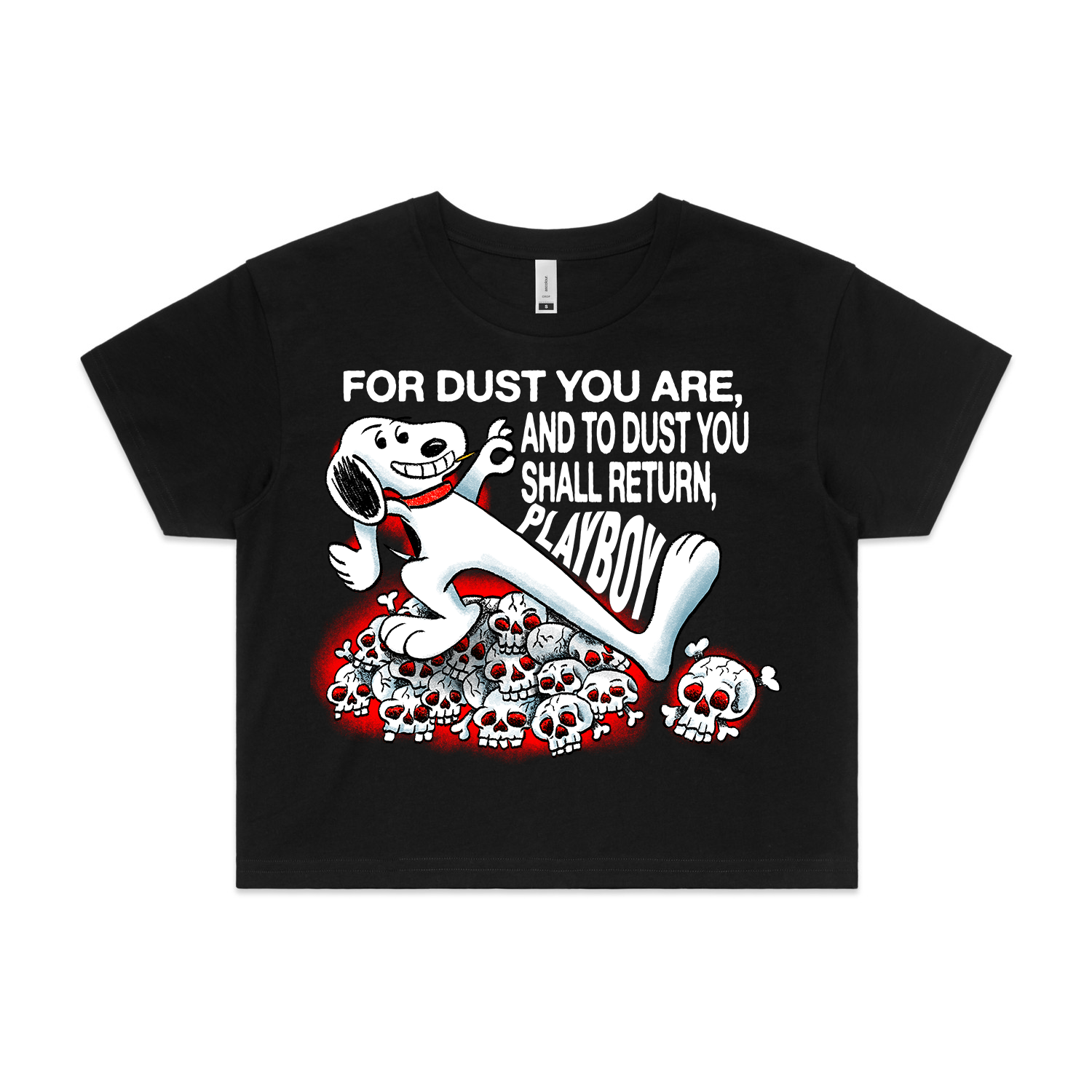 For Dust You Are Crop Top