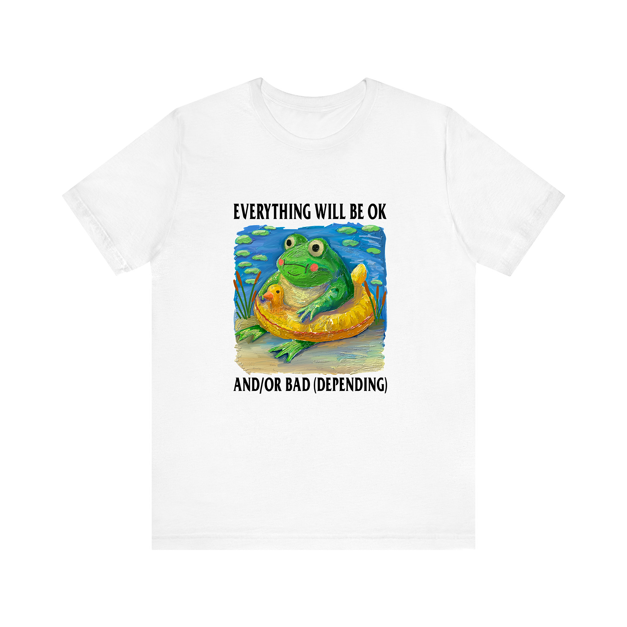 Everything Will Be Okay White Tee