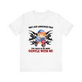 Gentle With Me White Tee