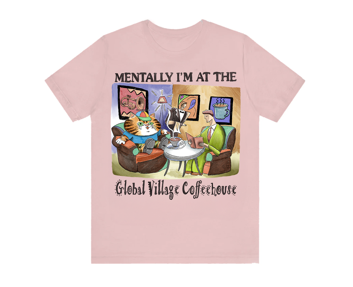 Global Village Coffeehouse Tee