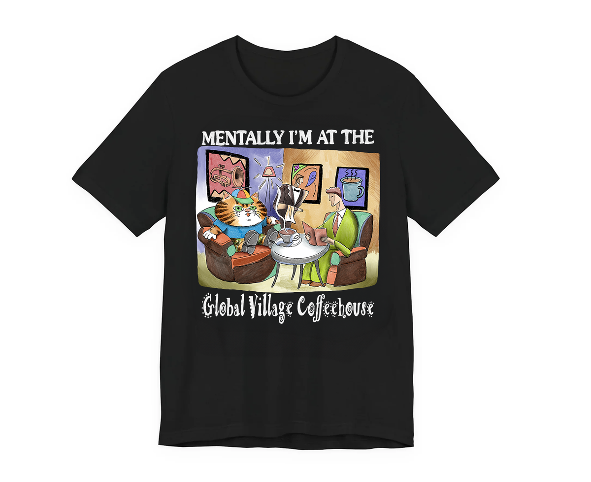 Global Village Coffeehouse Tee
