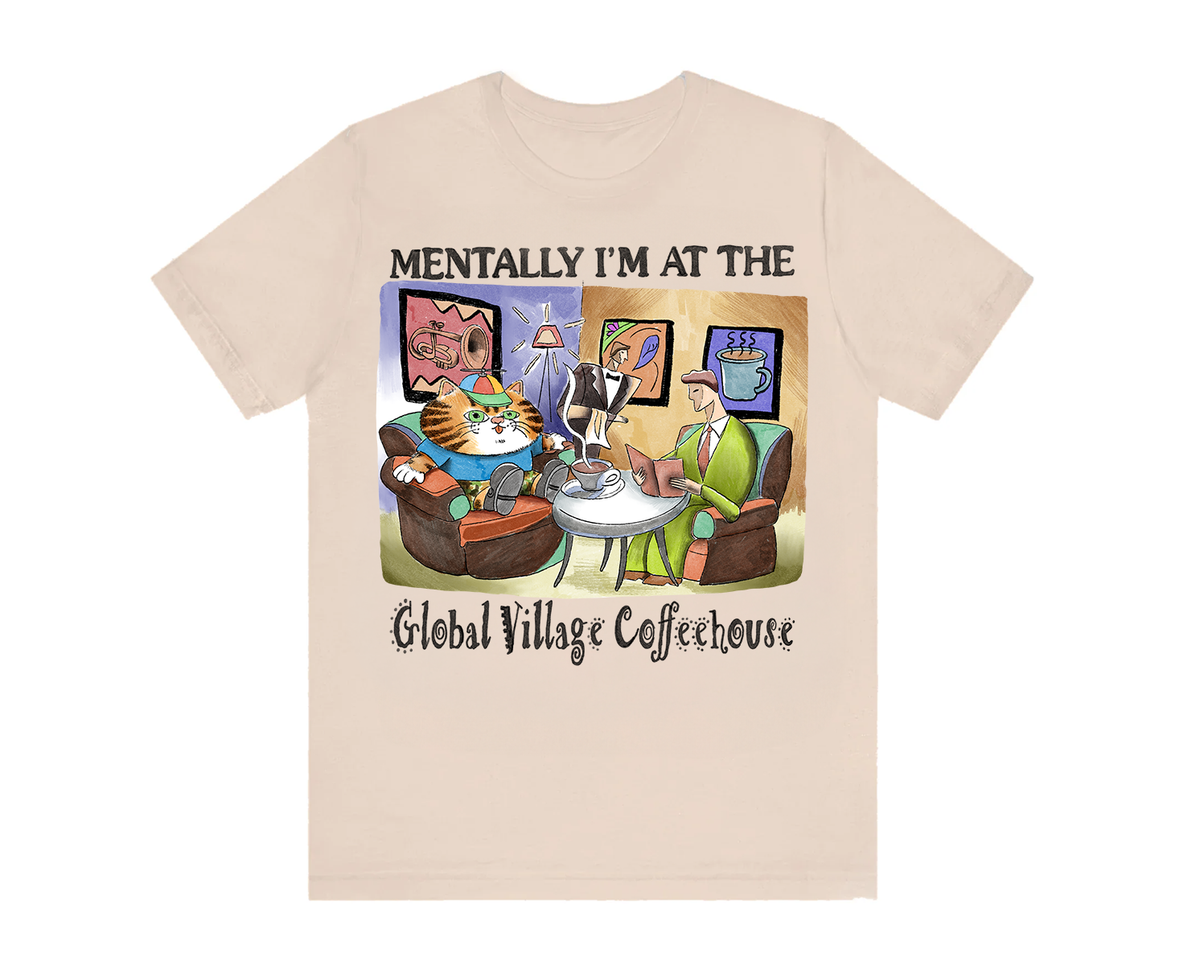 Global Village Coffeehouse Tee