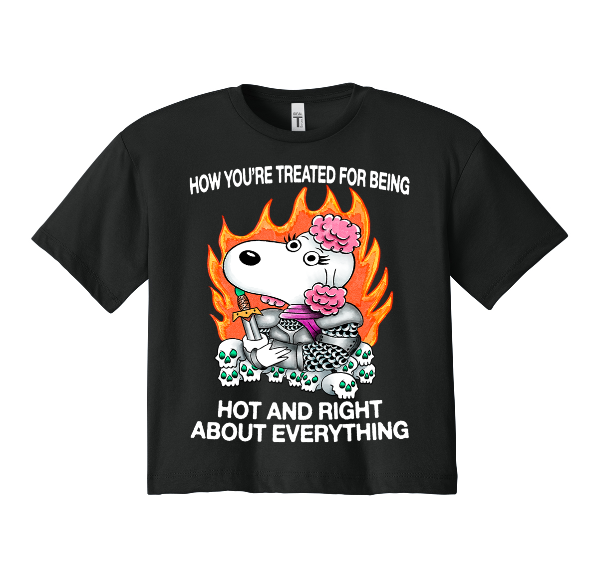 Hot and Right Crop Top