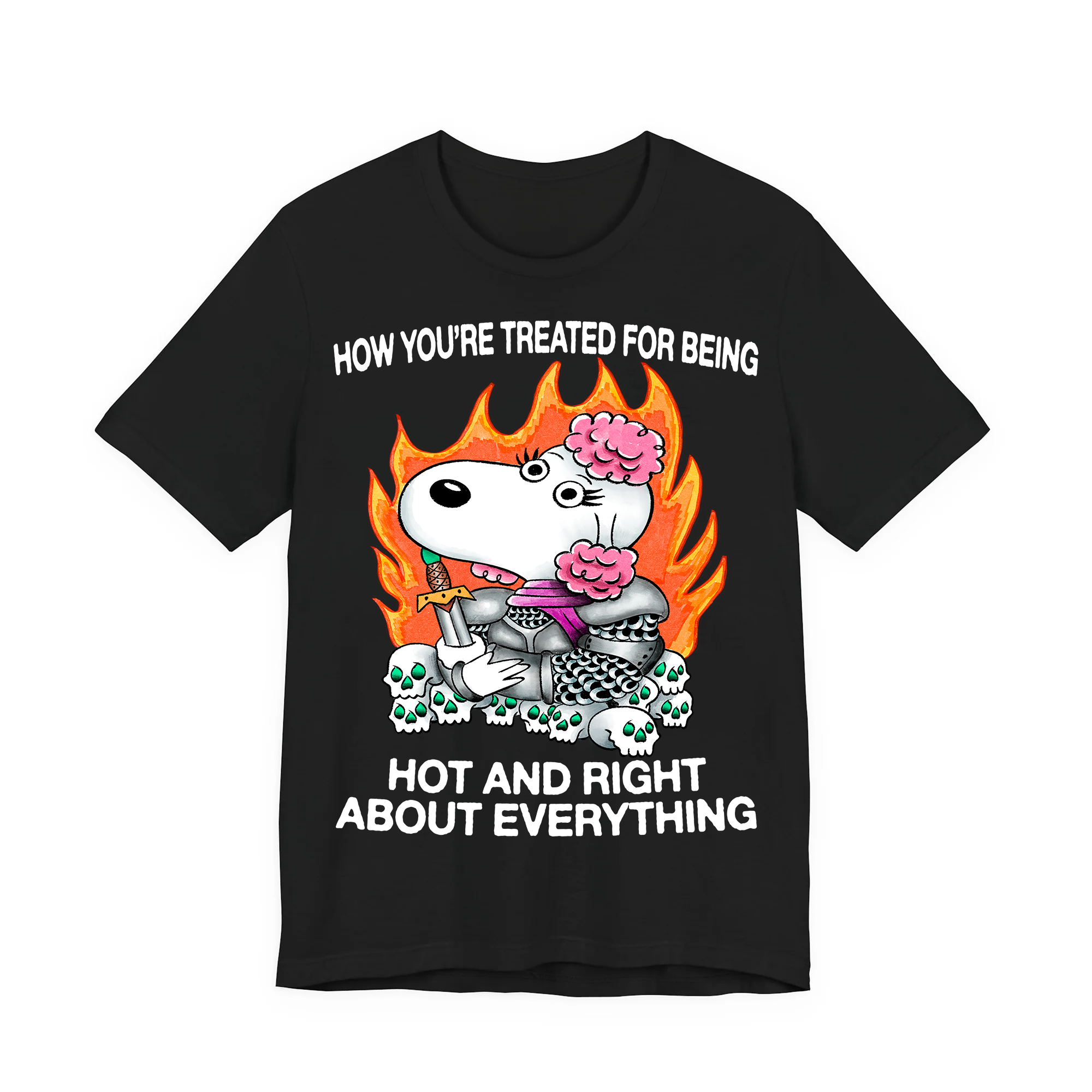 Hot and Right Tee