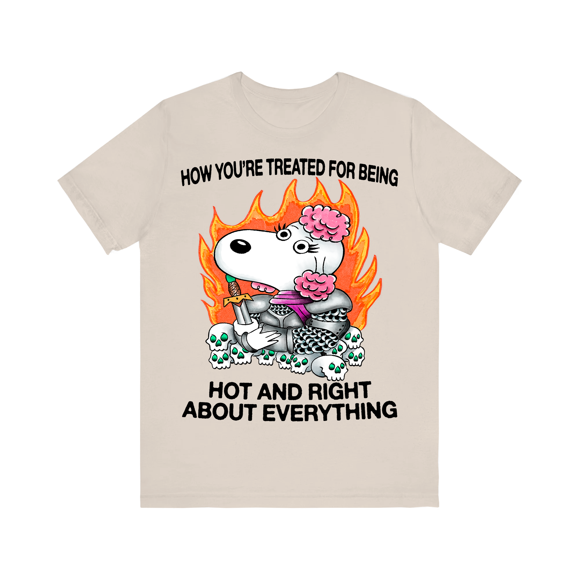 Hot and Right Tee