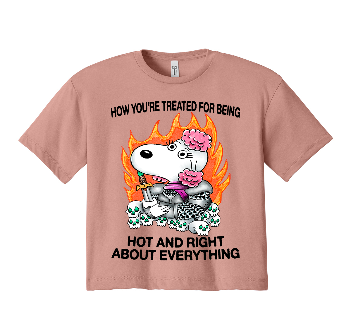 Hot and Right Crop Top