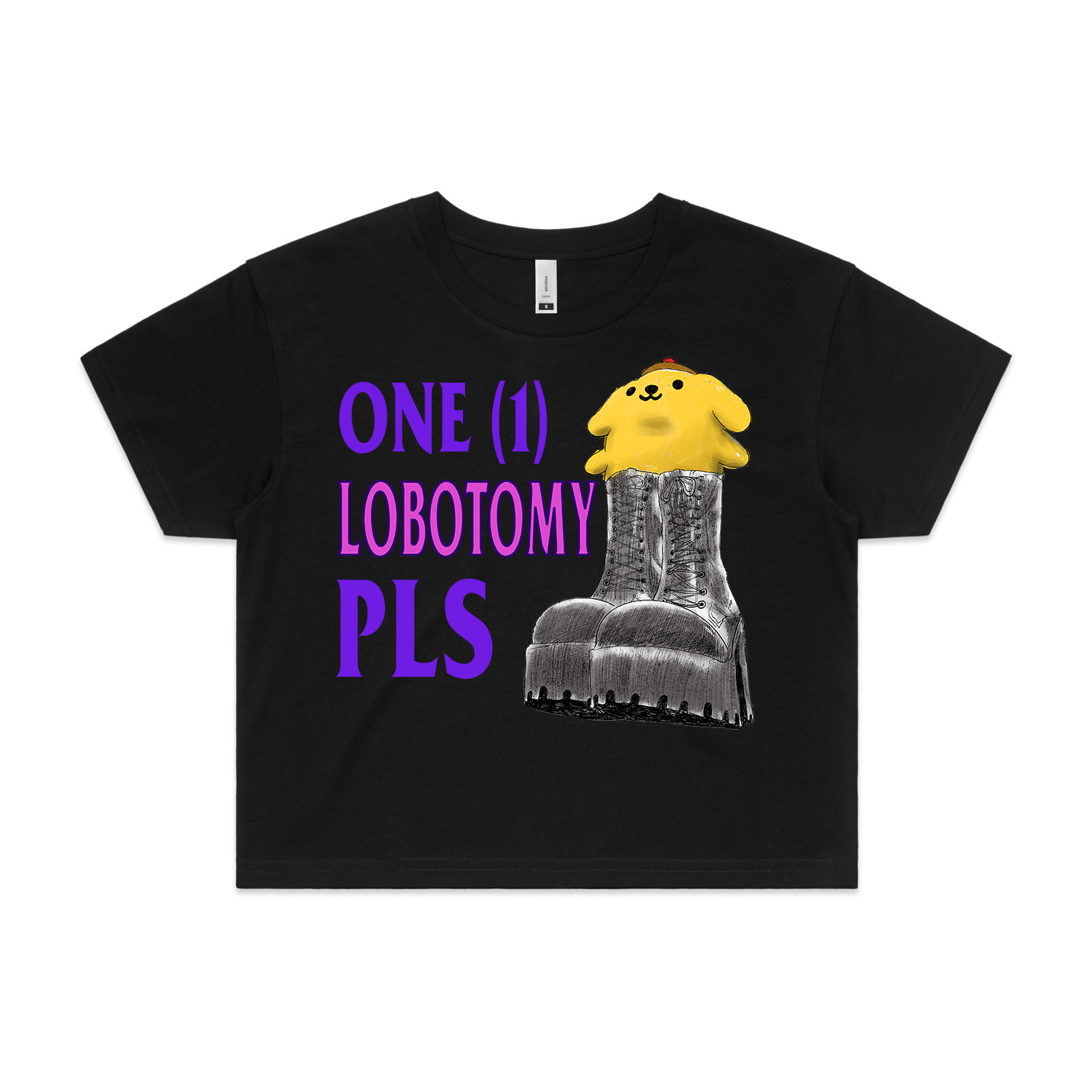 Lobotomy Crop Top