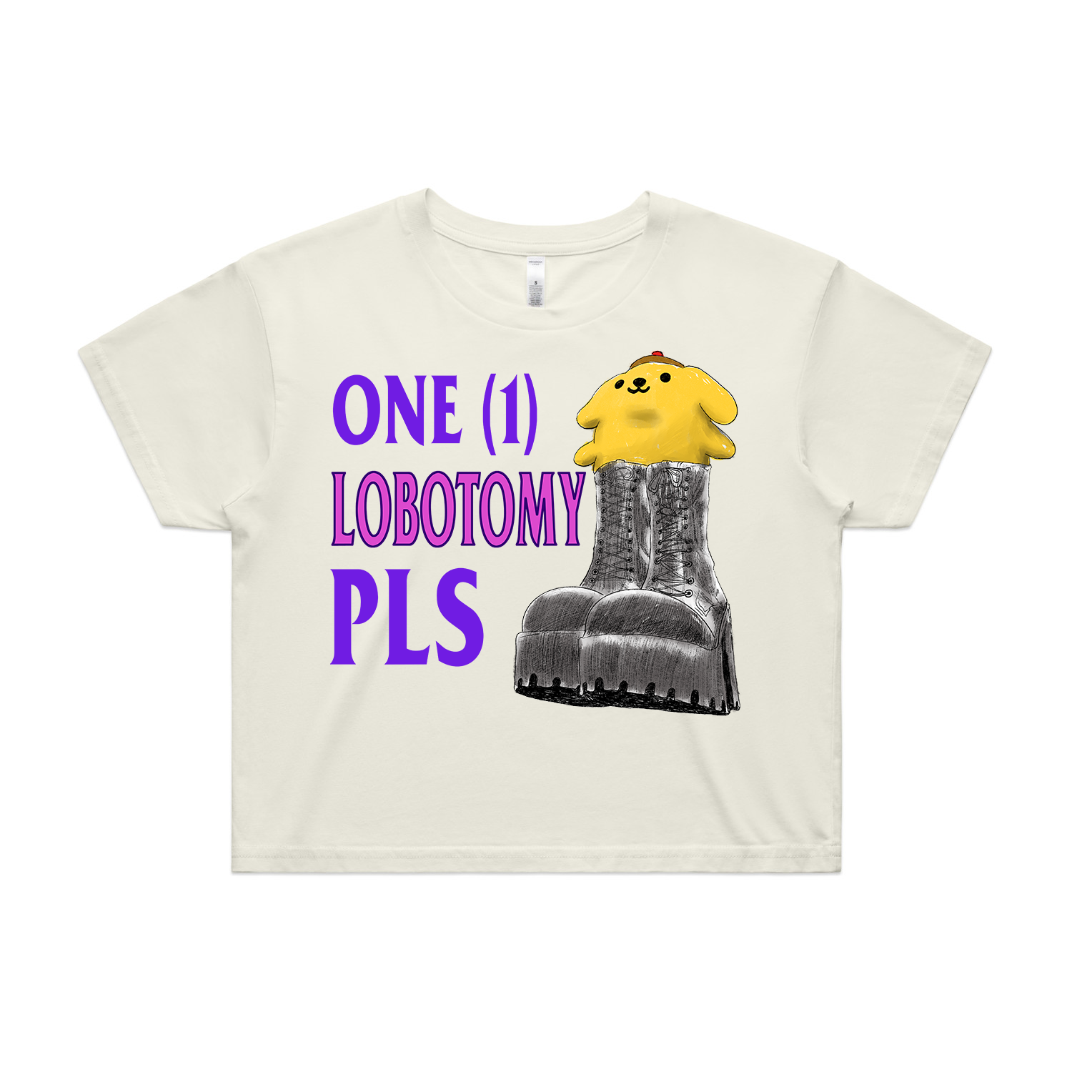 Lobotomy Crop Top