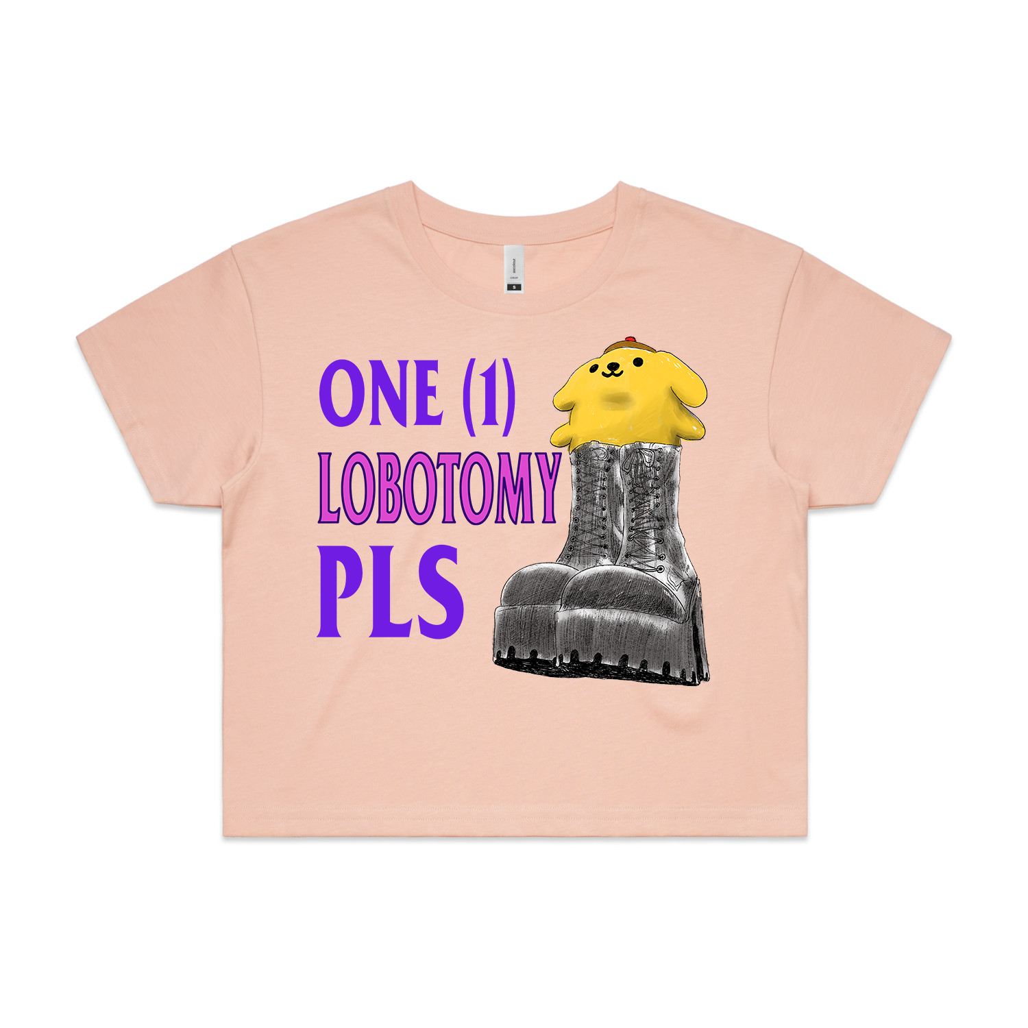 Lobotomy Crop Top