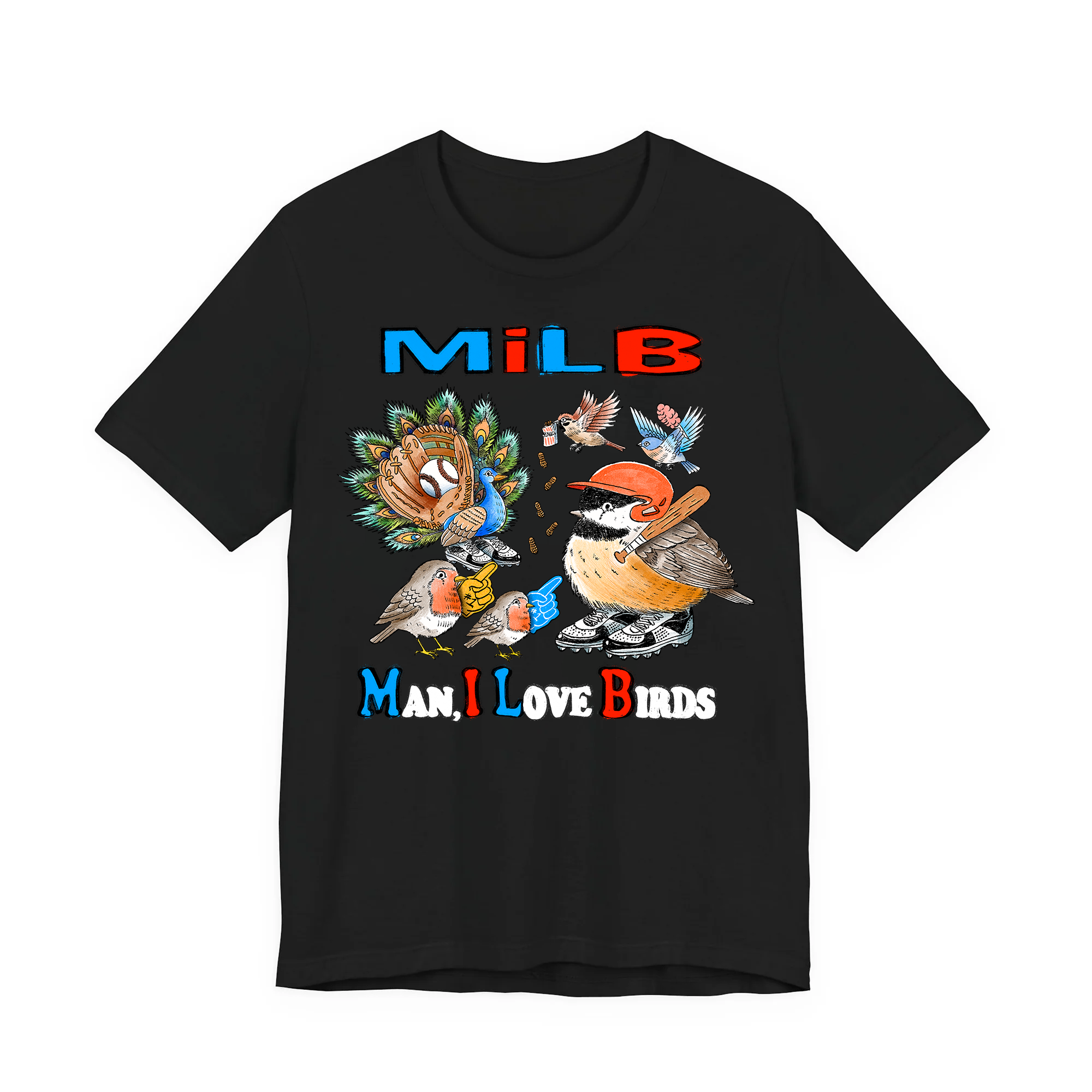 Man I Love Birds Tee