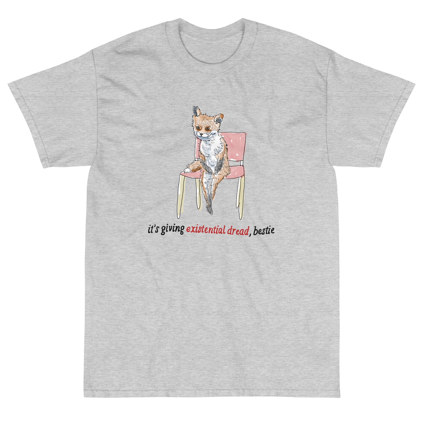 Existential Dread meme Short Sleeve T-Shirt