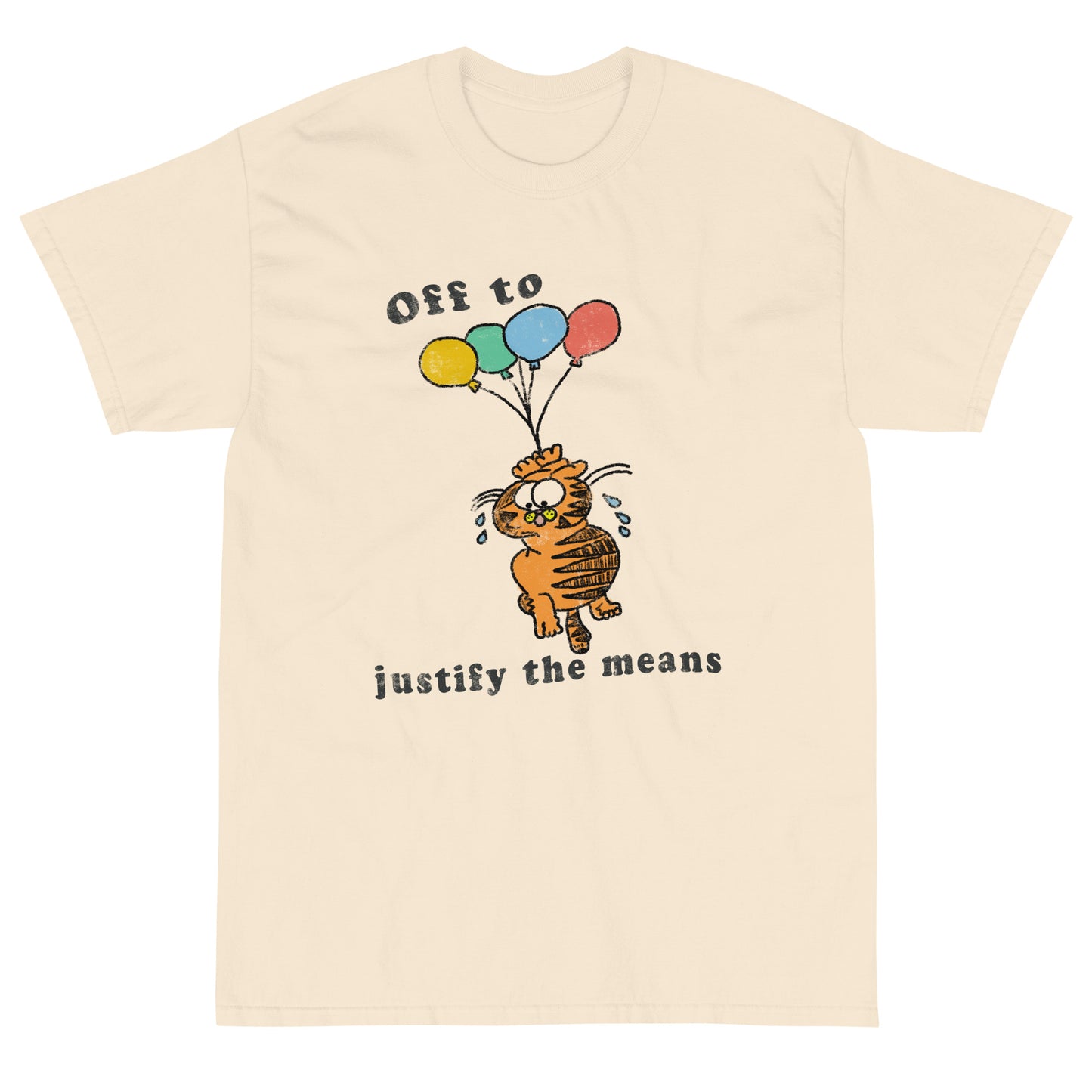Off 2 Justify the Means Short Sleeve T-Shirt
