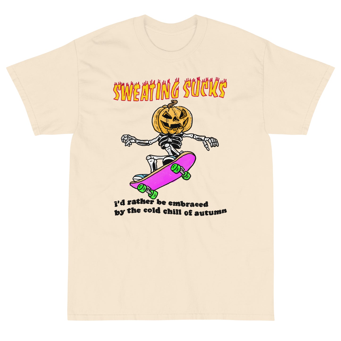 No Sweat Halloween Short Sleeve T-Shirt