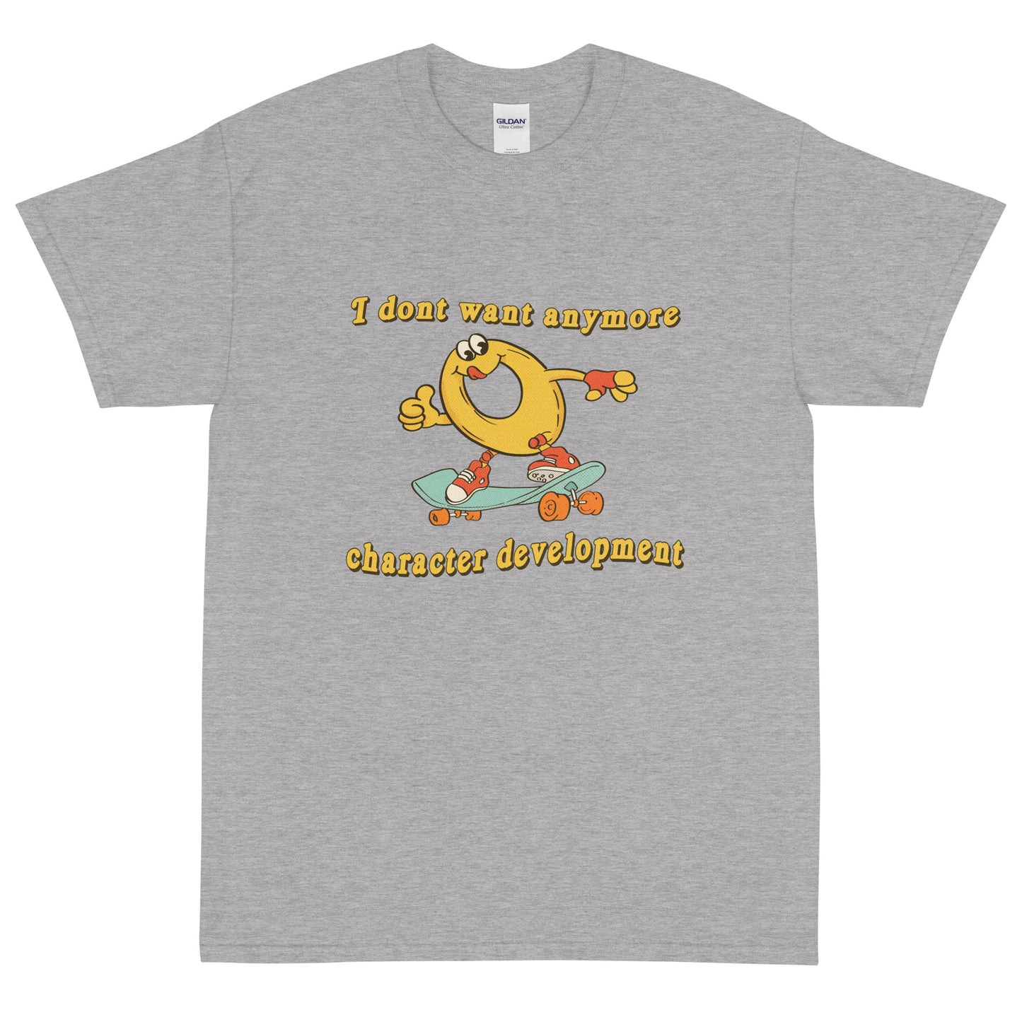 Character Development Meme Short Sleeve T-Shirt